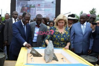 Côte dÂ’Ivoire : LÂ’hôpital mère-enfant de Bingerville, baptisé Dominique Ouattara et  2 milliards de FCFA pour le bitumage de la voirie 